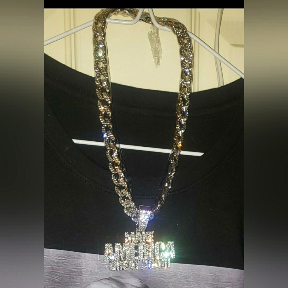 Make America Great Again bling necklace *costume jewelry*